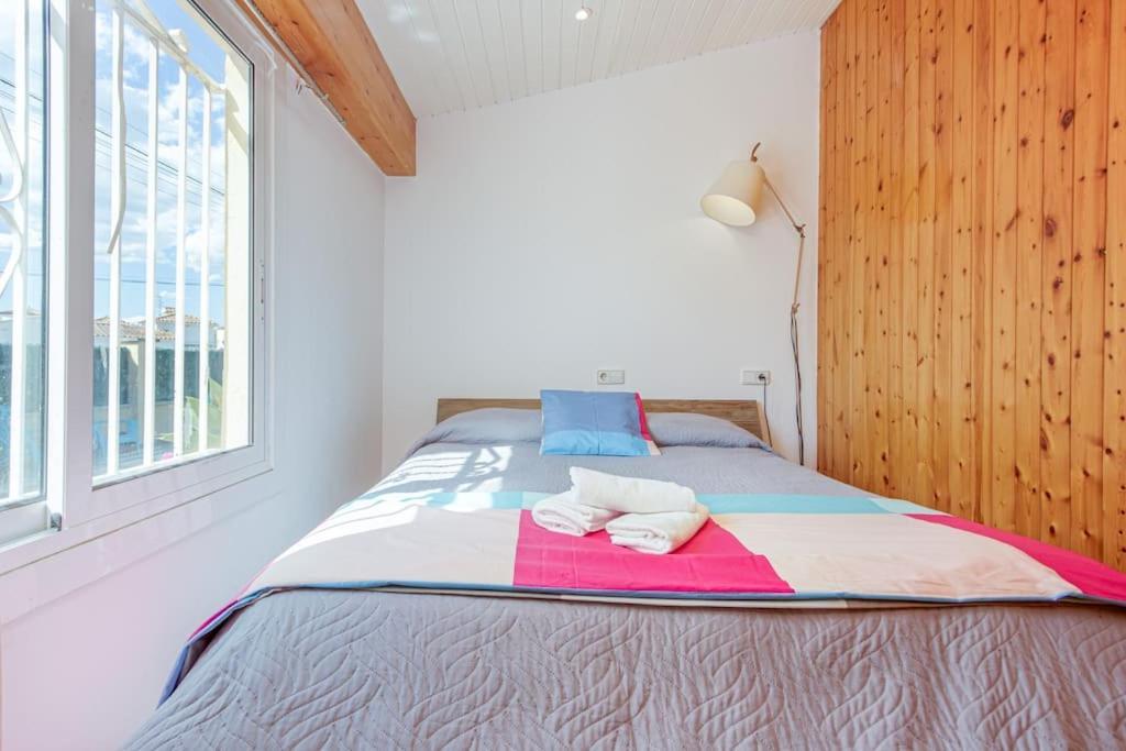 S46-Casa De Vacaciones Climatizada Con Piscina, En El Centro Junto Al Mar, Barbacoa Y Wiifi Эмпуриабрава Экстерьер фото